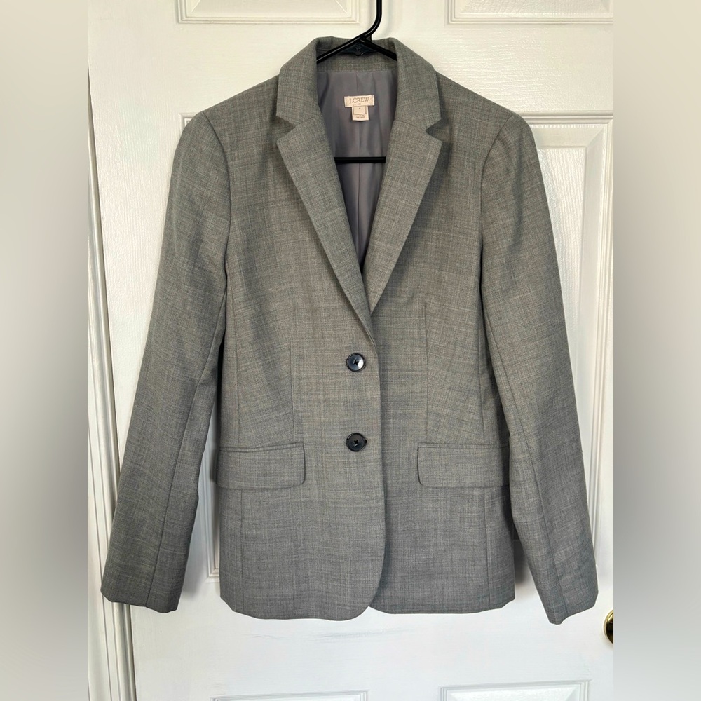 J Crew Light Grey Blazer
